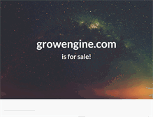 Tablet Screenshot of growengine.com
